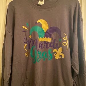 Mardi Gras long sleeve Tshirt